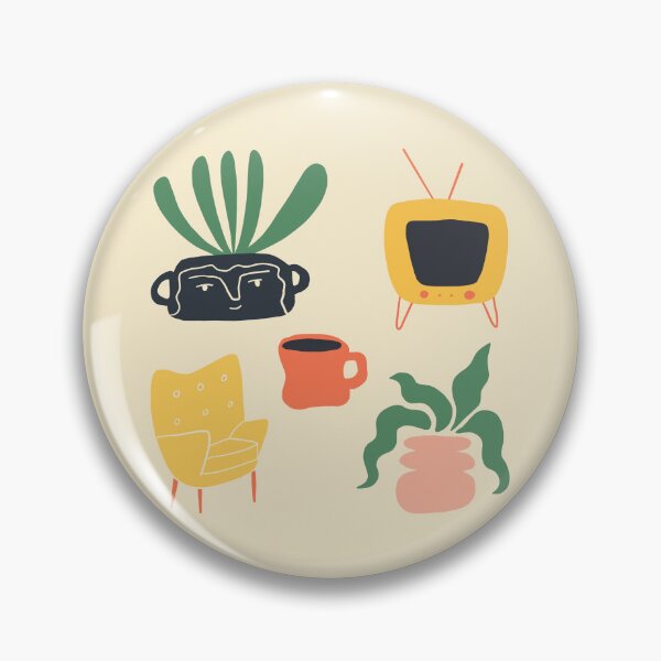 Item preview, Midcentury Knick Knacks Print designed and sold by Haley Schulz.