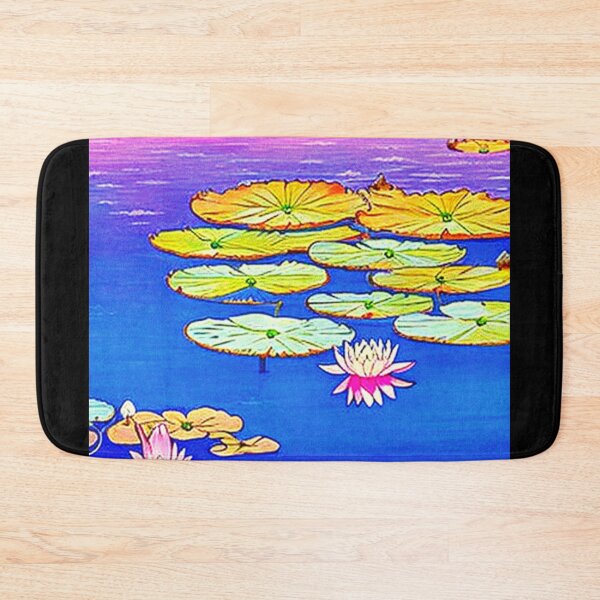 Item preview, water lilies anime scenery designed and sold by hedoniism-shop.