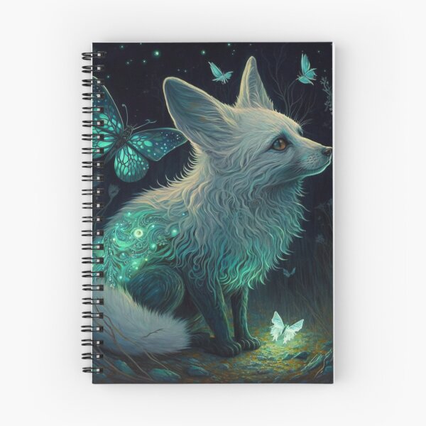 Item preview, Bioluminescent Fox designed and sold by Solace Sparkles.