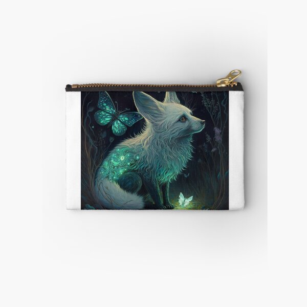 Item preview, Bioluminescent Fox designed and sold by Solace Sparkles.
