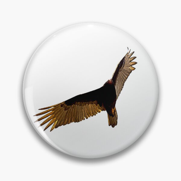 Item preview, raptor in flight designed and sold by ricobarinas.