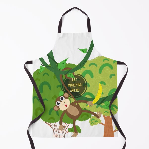 Item preview, Funny cute monkey monkeying around designed and sold by Sshmorr.
