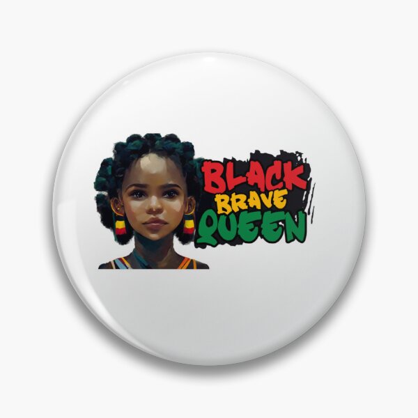 Item preview, Black Brave Queen in African colours designed and sold by Poetic4Passion.