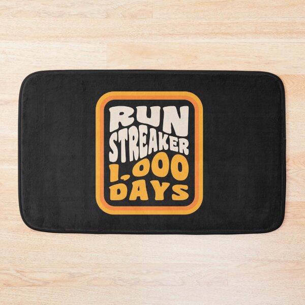 Item preview, Run Streak Run Streaker 1,000 Days of Running Comma Day designed and sold by yelly123.