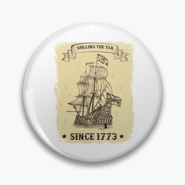 Item preview, Spilling The Tea Since 1773 Vintage designed and sold by RedPic01.