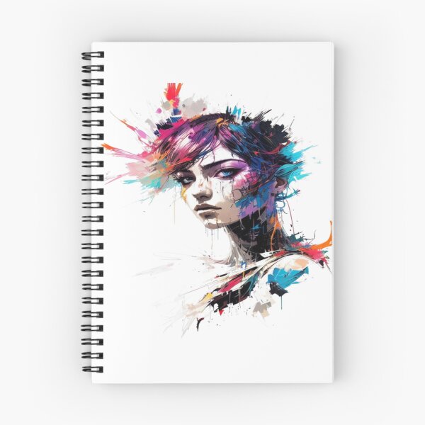 Item preview, Color Burst: Human Portrait Art #2 designed and sold by Dystopicdesign.