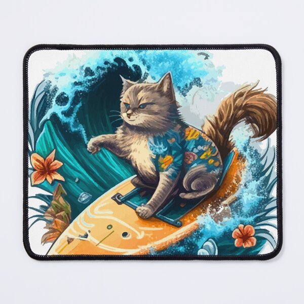 Item preview, Russian Blue Hawaii Surf designed and sold by Kona Cat Creationz.