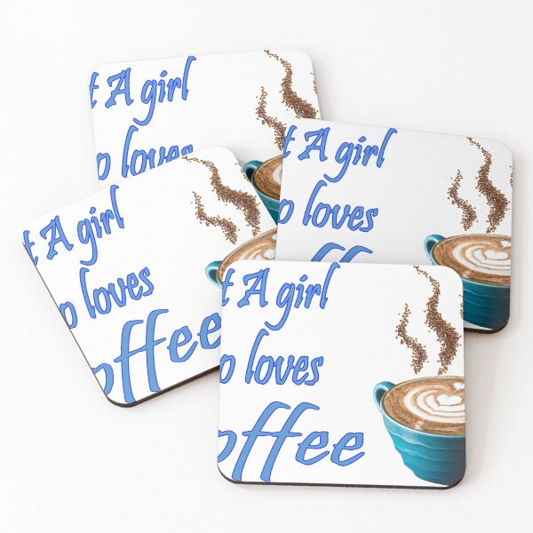 Item preview, Just A Girl who loves coffee designed and sold by Ahmed Bakry.
