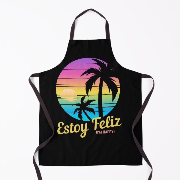 Item preview, Estoy Feliz, I'm Happy, Spanish Sayings, Beautiful Sunset View designed and sold by Sun Sand & Sea Art.