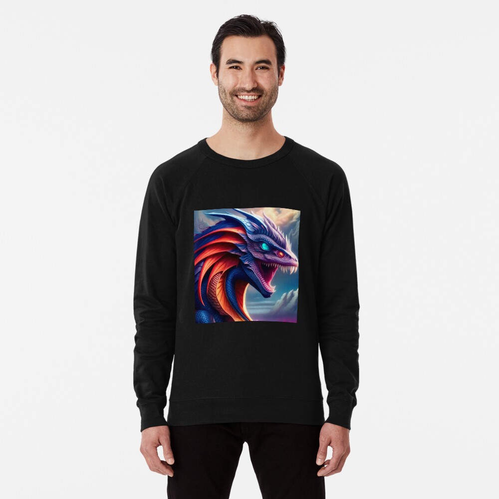 Item preview, Lightweight Sweatshirt designed and sold by dragynrain.
