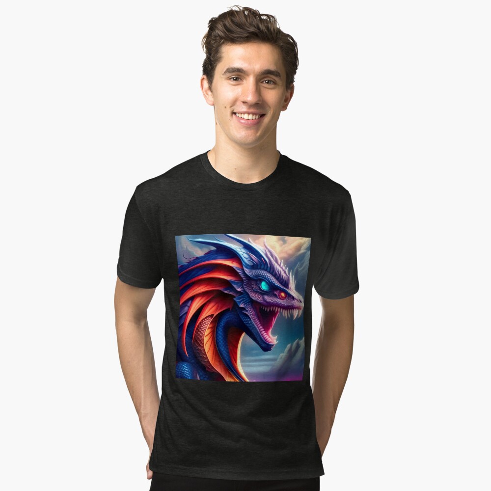 Item preview, Tri-blend T-Shirt designed and sold by dragynrain.
