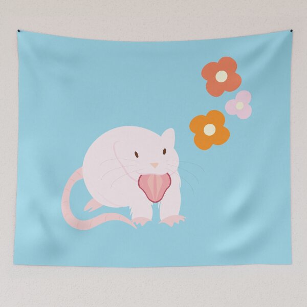 Item preview, Strawberry Rat designed and sold by NerdDoodles.