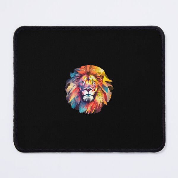 Item preview, Rainbow Colored Noble Lion designed and sold by Powercat Graphic Arts.