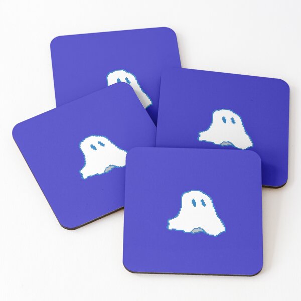 Item preview, Pixel Ghost (blue) designed and sold by prucanada.