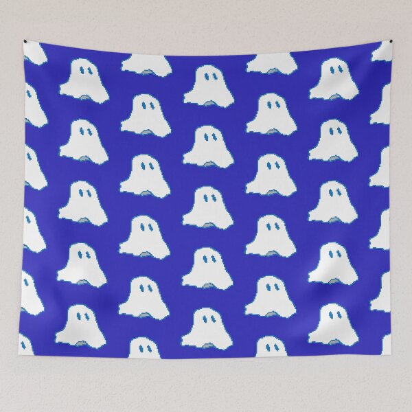 Item preview, Pixel Ghost (blue) designed and sold by prucanada.