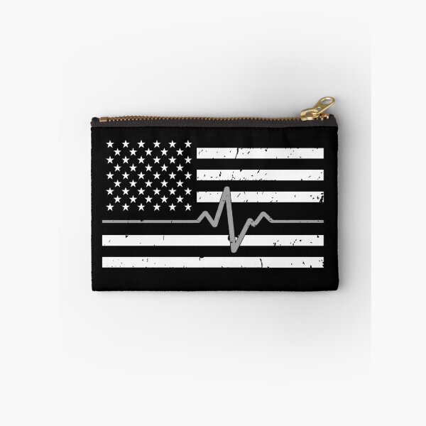 Item preview, Thin Silver Line Flag Corrections Officer Pulse designed and sold by bluelinegear.