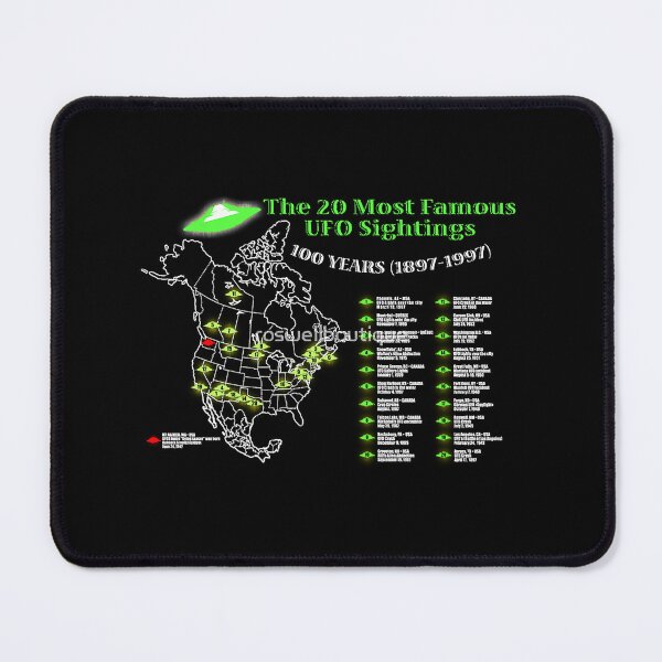 Item preview, 20 Most Famous UFO Sightings designed and sold by PeaceRosePress.