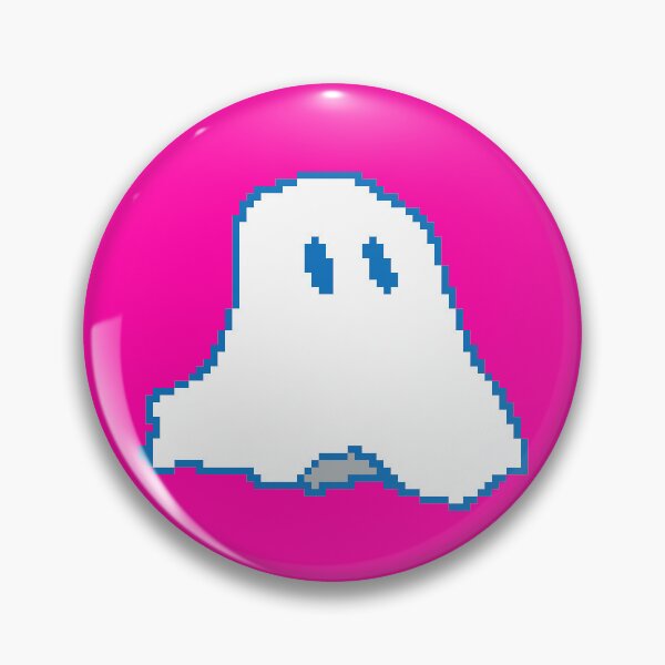 Item preview, Pixel Ghost (pink) designed and sold by prucanada.