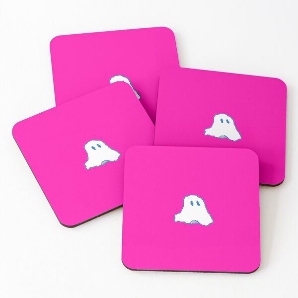 Item preview, Pixel Ghost (pink) designed and sold by prucanada.