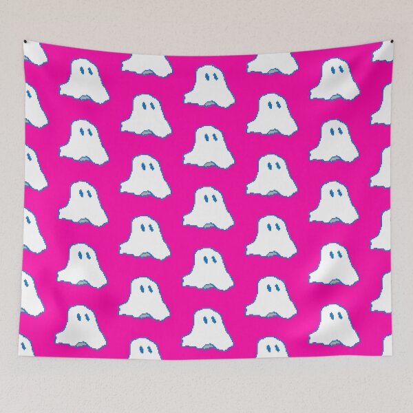 Item preview, Pixel Ghost (pink) designed and sold by prucanada.