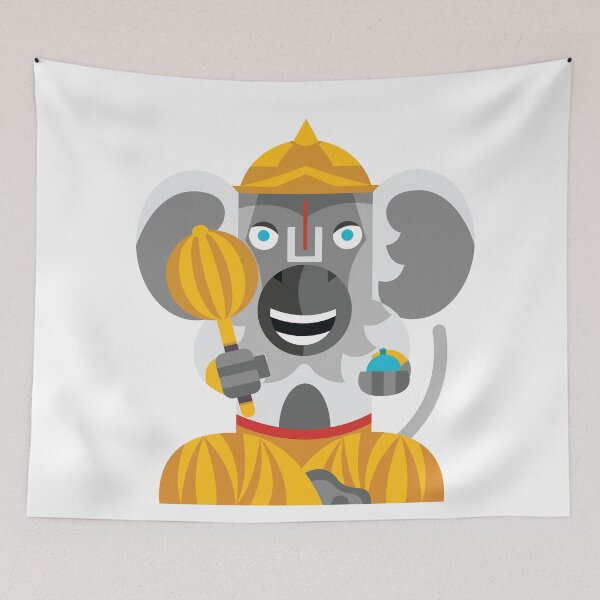 Item preview, Hanuman Boxdoll designed and sold by artkarthik.