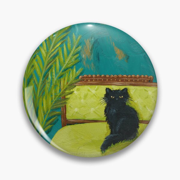 Item preview, Onyx On The Settee designed and sold by KilkennyCat Art.
