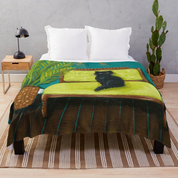 Item preview, Onyx On The Settee designed and sold by KilkennyCat Art.