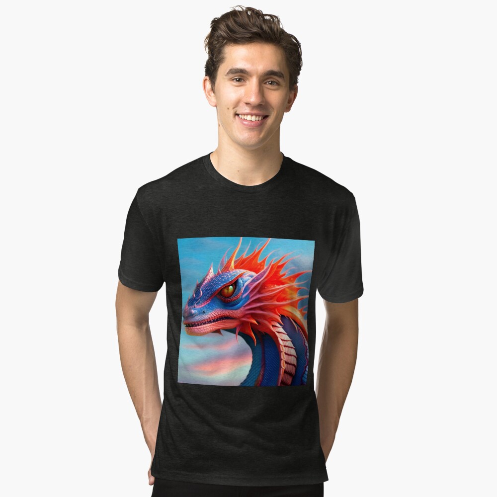 Item preview, Tri-blend T-Shirt designed and sold by dragynrain.