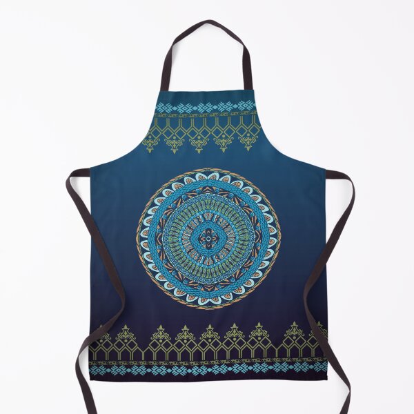 Item preview, Medallion in Blue designed and sold by Vanessa Hogle.