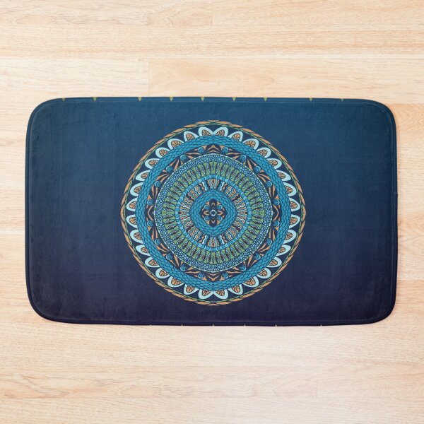 Item preview, Medallion in Blue designed and sold by Vanessa Hogle.