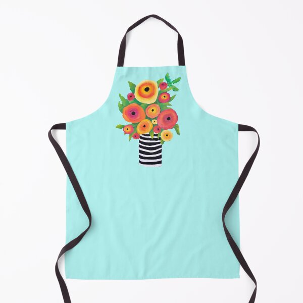 Item preview, Funky Circle Flowers in a vase designed and sold by Deb Webb.