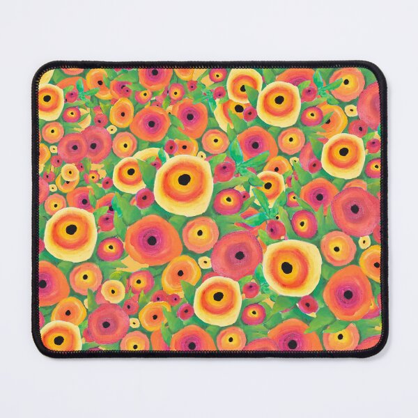 Item preview, Funky Circle Flowers in a vase designed and sold by Deb Webb.