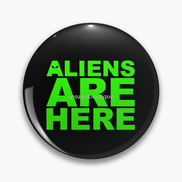 Item preview, Aliens Are Here designed and sold by PeaceRosePress.