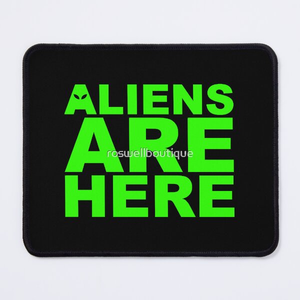 Item preview, Aliens Are Here designed and sold by PeaceRosePress.