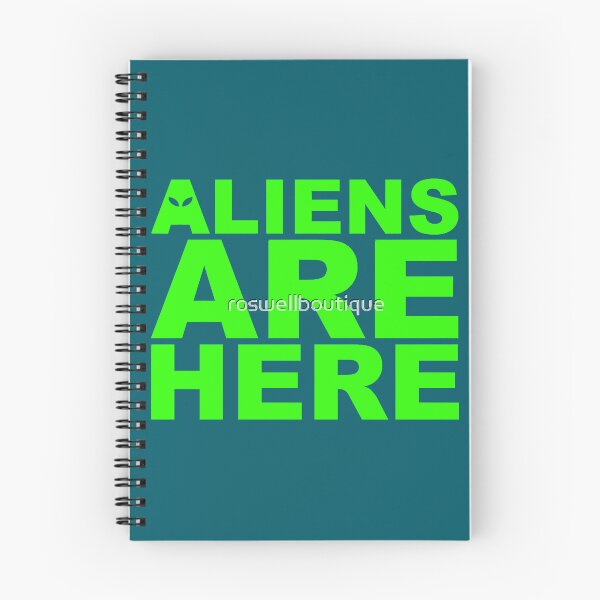 Item preview, Aliens Are Here designed and sold by PeaceRosePress.