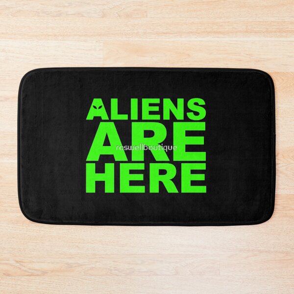Item preview, Aliens Are Here designed and sold by PeaceRosePress.