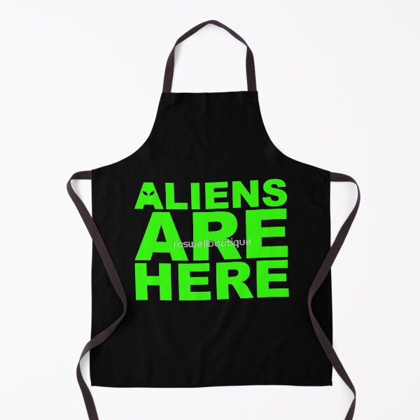 Item preview, Aliens Are Here designed and sold by PeaceRosePress.