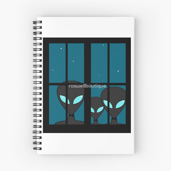 Item preview, Aliens in the Window designed and sold by PeaceRosePress.