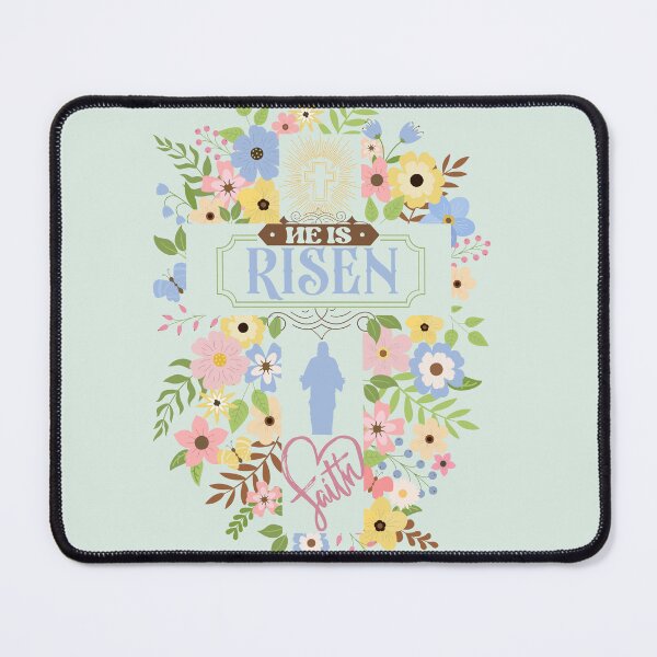 Item preview, Floral He is Risen Christian Easter designed and sold by Bright76.
