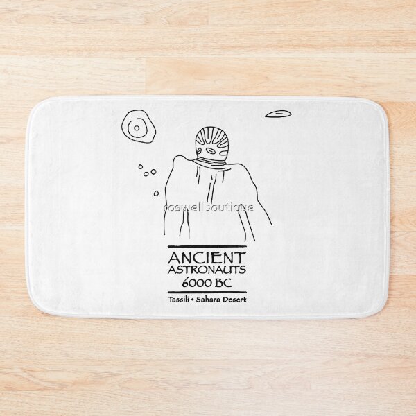 Item preview, Ancient Astronauts Tassili 6000 BC designed and sold by PeaceRosePress.
