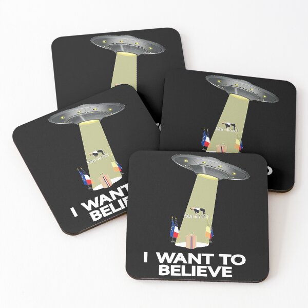 Item preview, Anti-Macron - I WANT TO BELIEVE designed and sold by PeaceRosePress.