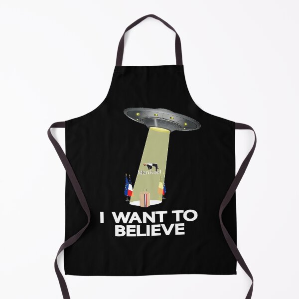 Item preview, Anti-Macron - I WANT TO BELIEVE designed and sold by PeaceRosePress.