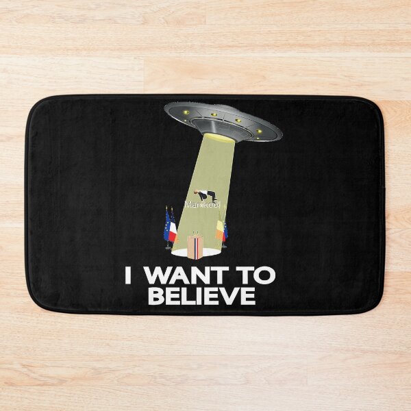 Item preview, Anti-Macron - I WANT TO BELIEVE designed and sold by PeaceRosePress.