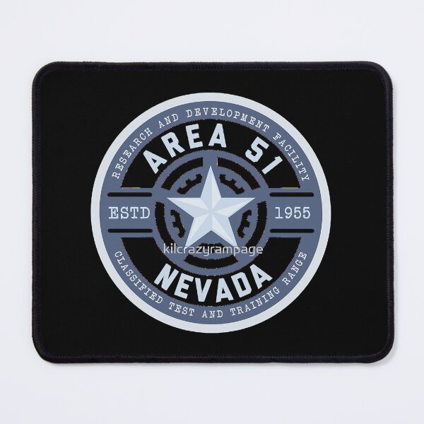 Item preview, AREA 51 (BLUE) designed and sold by PeaceRosePress.