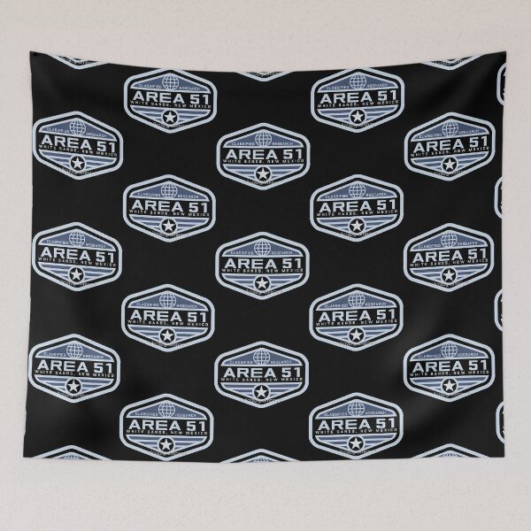 Item preview, AREA 51 (BLUE) designed and sold by PeaceRosePress.