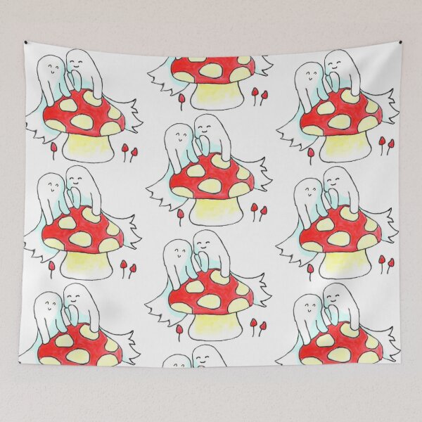 Item preview, Mushroom Ghosts designed and sold by vicksycat.