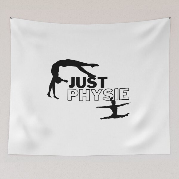 Item preview, Just Physie, gymnastics, gym quote, physic girl, dancer designed and sold by Fitness-Passion.