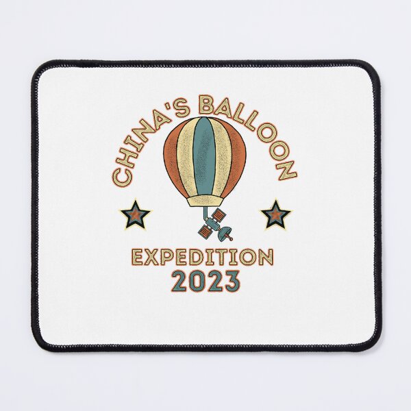 Item preview, Retro Chinese Spy Balloon Expedition designed and sold by EngelberthaRich.