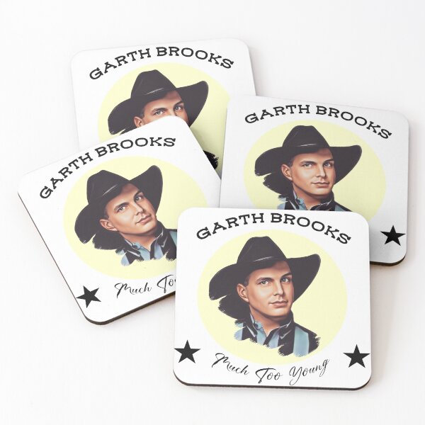 Item preview, Garth Brooks Much Too Young designed and sold by Low Places Designs.