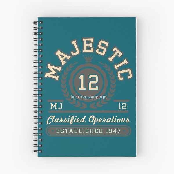 Item preview, MAJESTIC 12, ESTD 1947 (SEPIA) designed and sold by PeaceRosePress.